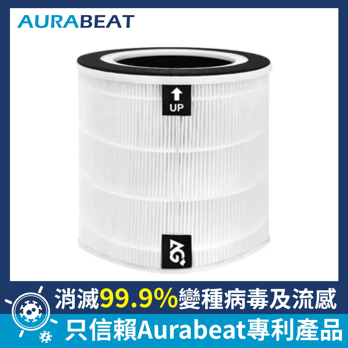 Aurabeat LSP-X1-AF 濾網 (適用 Aurabeat LSP-X1)