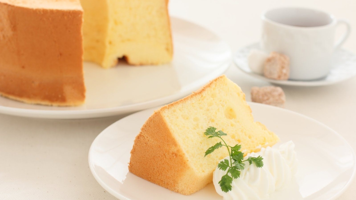 戚風蛋糕 Chiffon cake 戚風蛋糕 Chiffon cake