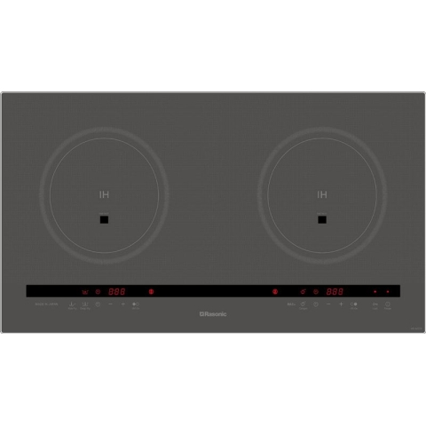 Rasonic 樂信 KR-R227E 74厘米 2800W  嵌入/座檯式 雙頭電磁爐 (紅外線感應器檢測鍋底溫度) (日本製造)
