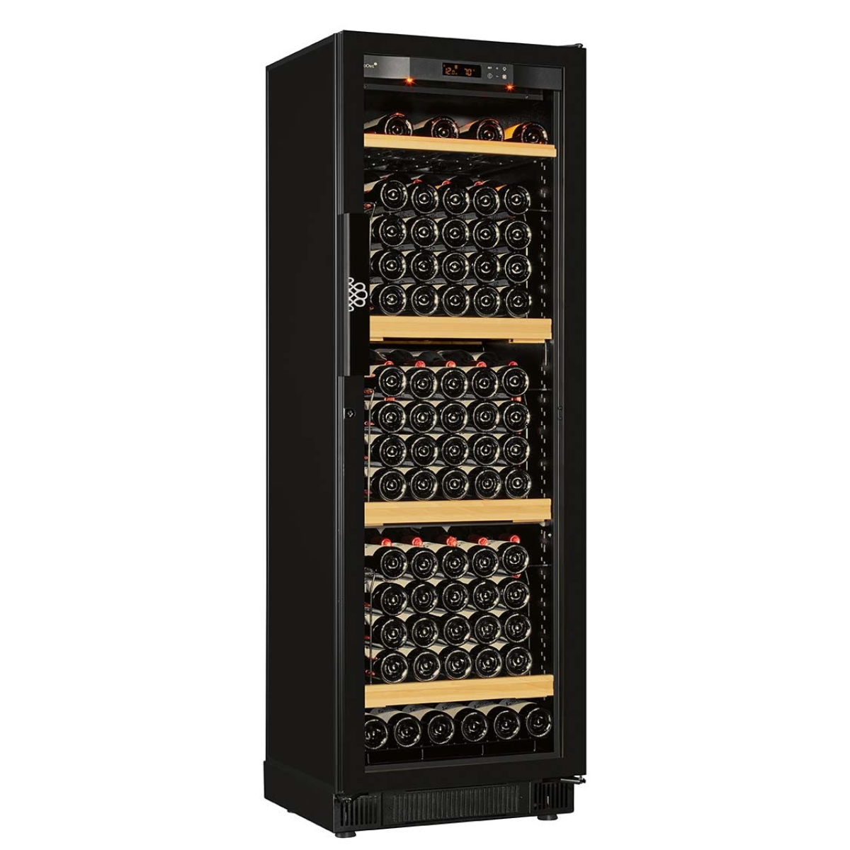 EuroCave V-259V3 rev.2 110-164瓶 單溫區紅酒櫃 (1滑動架及3木架、玻璃門V2)