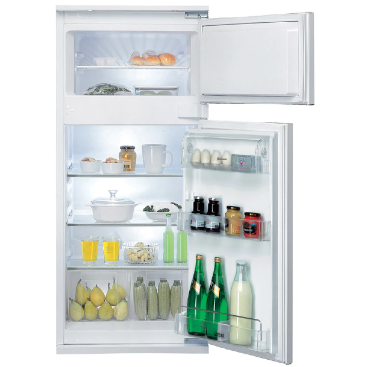 Bauknecht KDI1121AHK 176公升 嵌入式雙門雪櫃