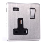 Sanki 日本山崎 SK-1G1U 13A USB 電掣插座  (單位)