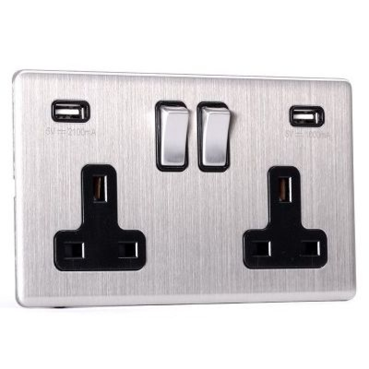 Sanki 日本山崎 SK-2G2U 13A USB 電掣插座 (孖位)