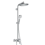 Hansgrohe 27269000 Crometta S 雨淋花灑套裝 手持花灑/雨淋出水 (鍍鉻)