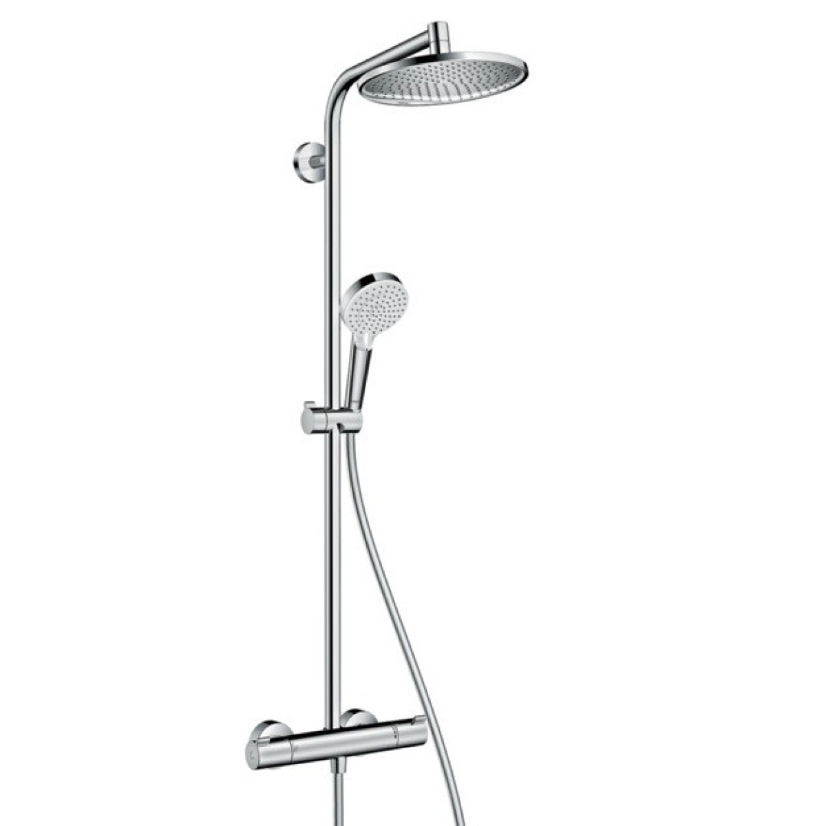 Hansgrohe 27267000 Crometta S 恆溫雨淋花灑套裝 (鍍鉻)