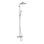 Hansgrohe 27320000 Crometta S 恆溫雨淋花灑套裝 (鍍鉻)