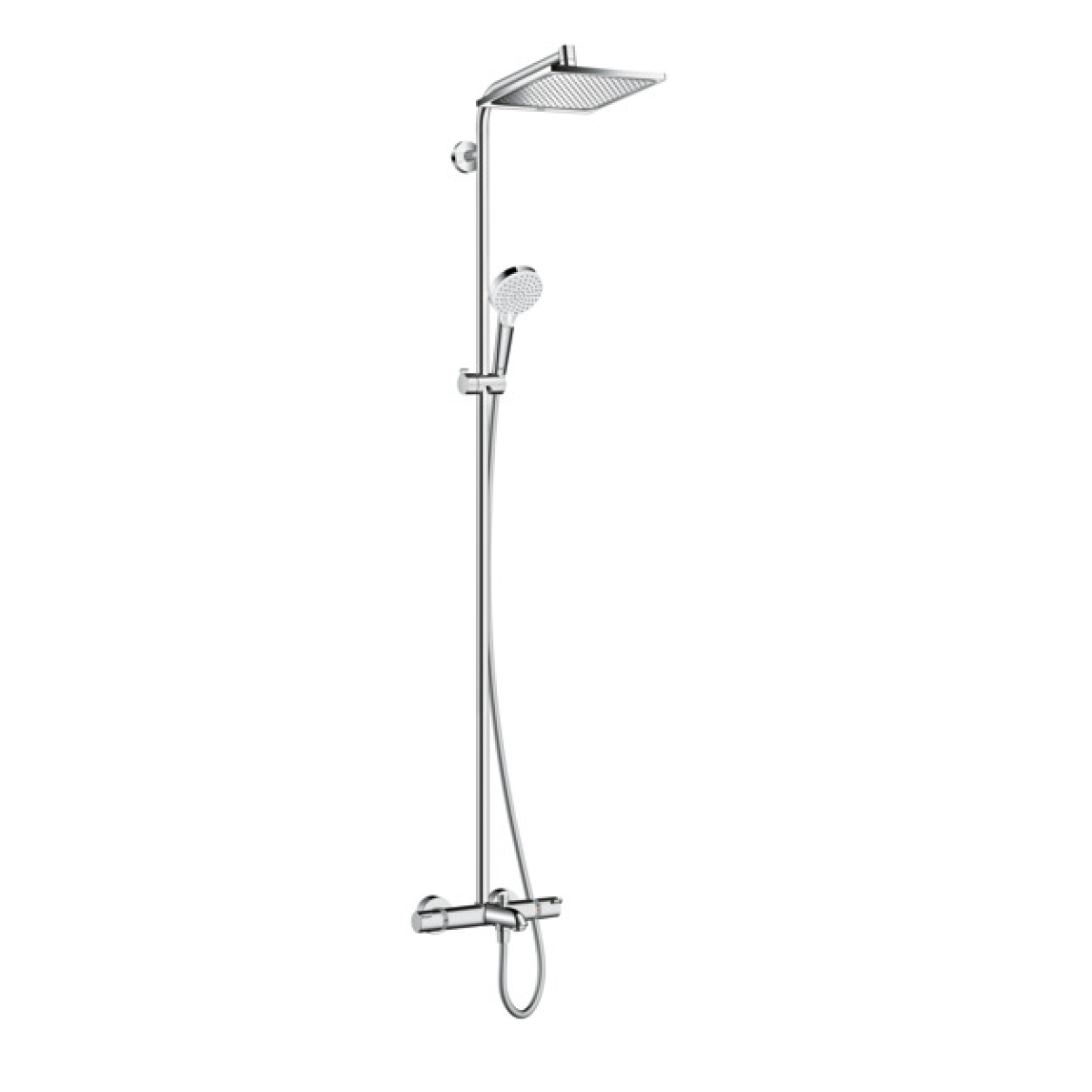 Hansgrohe 27298000 Crometta E 恆溫雨淋花灑套裝 (鍍鉻)