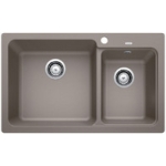 Blanco 519652 NAYA 8 雙盆昇盤 (巧克力色 Tartufo)