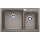 Blanco 519652 NAYA 8 雙盆昇盤 (巧克力色 Tartufo)