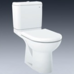 TOTO CW781B 12''地去水分體座廁配油壓廁板 (不包含風琴喉)