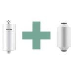 Philips 飛利浦 AWP1775 + AWP175 淋浴淨水器 優惠套裝(白色)