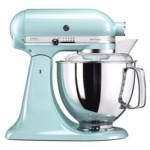 KitchenAid 5KSM150PSBIC 4.8公升 Artisan 抬頭式廚師機 (冰極藍)