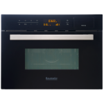 Baumatic BSMC456BGL 34公升 45厘米 黑魂系列 嵌入式四合一燒烤微波蒸焗爐 (80個自動烹飪菜單)