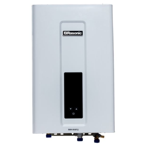 Rasonic 樂信 RWH-N10RF(T)-W 10公升 智慧節能 恆溫即熱式煤氣熱水器 (背出) (雲霧白)