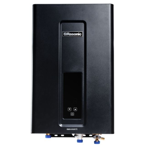 Rasonic 樂信 RWH-N10TF(T)-B 10公升 智慧節能 恆溫即熱式煤氣熱水器 (頂出) (煙墨黑)