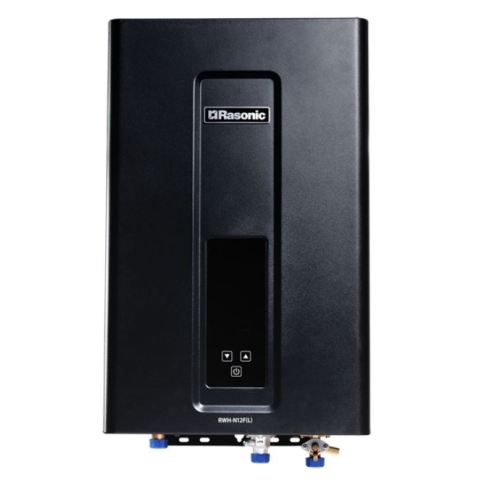 Rasonic 樂信 RWH-N12TF(T)-B 12公升 智慧節能 恆溫即熱式煤氣熱水器 (頂出) (煙墨黑)