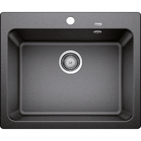 Blanco 519638 NAYA 6 單盆昇盤 (瀝青色 Anthracite)