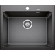 Blanco 519638 NAYA 6 單盆昇盤 (瀝青色 Anthracite)
