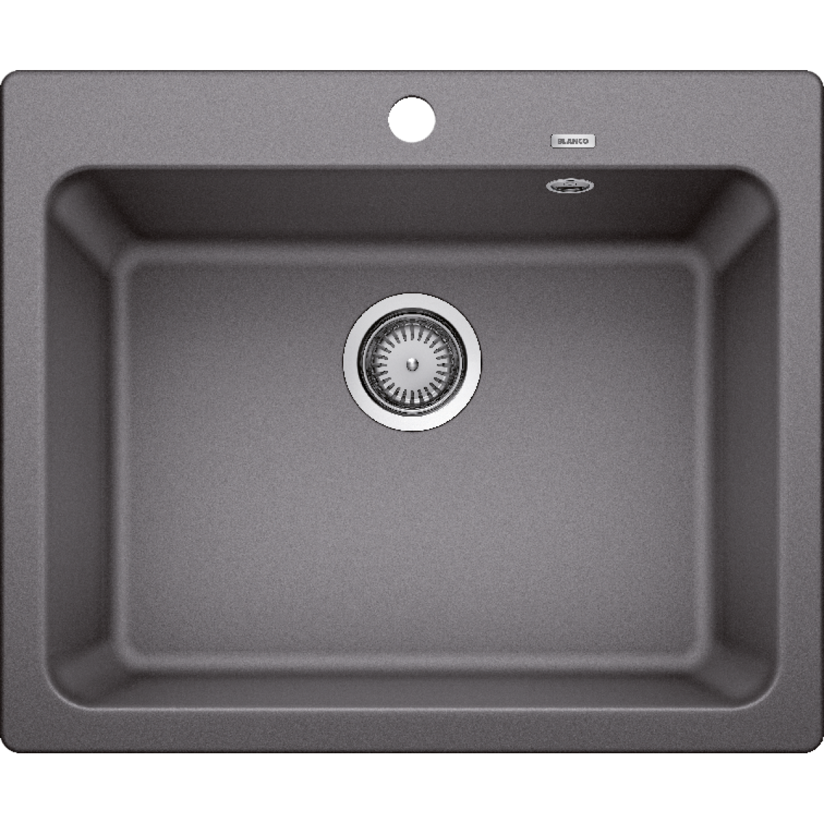 Blanco 519639 NAYA 6 單盆昇盤 (炭石灰色 Rock Grey)