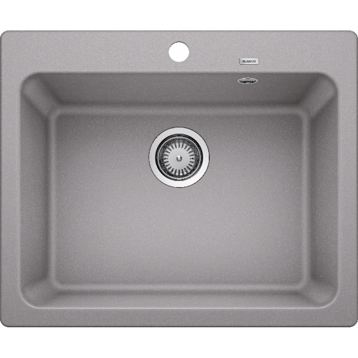 Blanco 519640 NAYA 6 單盆昇盤 (鋁金屬色 Alu Metallic)