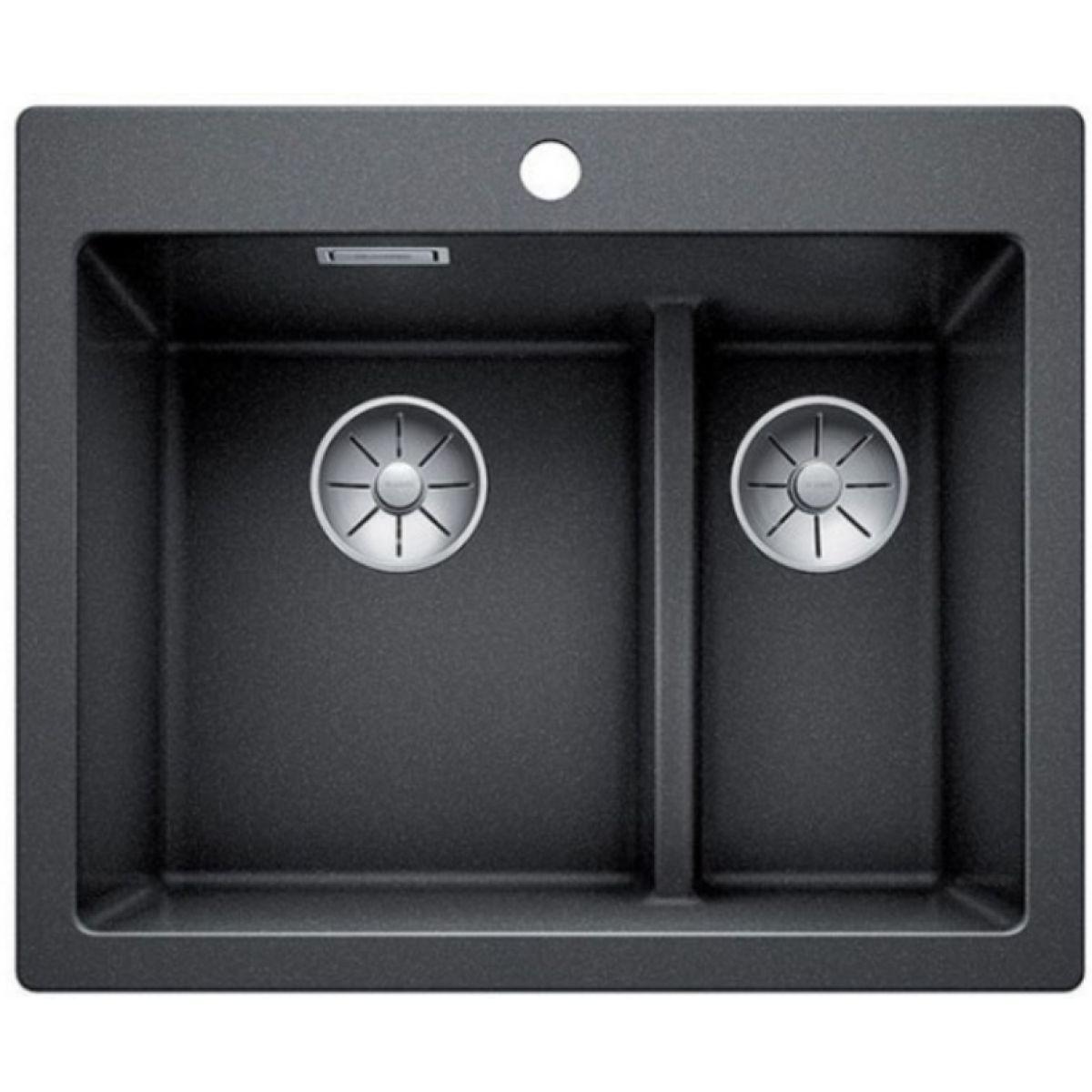 Blanco 521689 Pleon 6 Split 雙槽昇盤 (瀝青色 Anthracite)