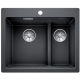 Blanco 521689 Pleon 6 Split 雙槽昇盤 (瀝青色 Anthracite)