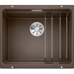 Blanco 522236 Etagon 500-U 花崗岩複合昇盤 (咖啡色 Coffee)