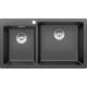 Blanco 523057 Pleon 9 雙盆昇盤 (瀝青色 Anthracite)