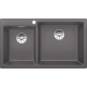 Blanco 523058 Pleon 9 雙盆昇盤 (炭石灰色 Rock Grey)