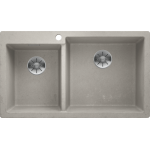 Blanco 525310 Pleon 9 雙盆昇盤 (混凝土色 Concrete-style)