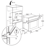 Electrolux 伊萊克斯 EOB3450AAX 74公升 13A電 緩衝門鉸 嵌入式電焗爐