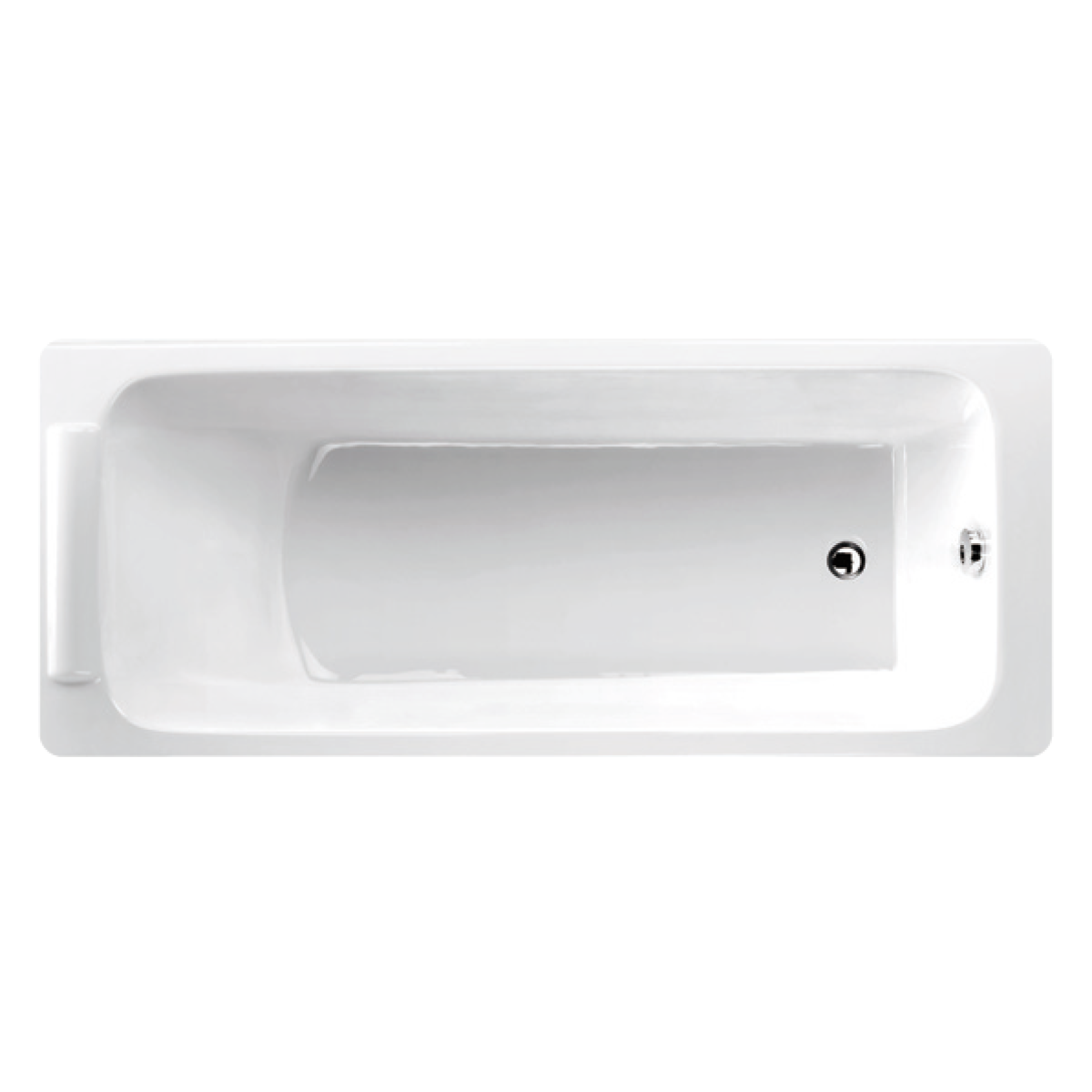 Kohler K-1875H-0 Parallel 1.5米 鑄鐵浴缸 (不含扶手孔)