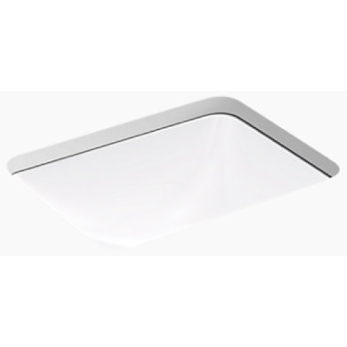 Kohler K-20412T-0 CAXTON 17" 長方形檯下式面盆