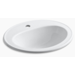 Kohler K-2196X-1-0 Pennington 單孔檯面盆