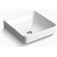 Kohler K-2661X-0 Forefront 方形檯上式面盆