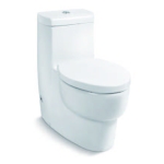 Kohler K-45382X-SP-0 OVE 連體式自由咀座廁(貼牆廁) (不包含風琴喉)