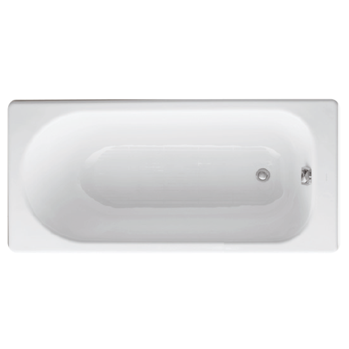 Kohler K-941H-0 Soissons 鑄鐵浴缸 (不含扶手孔)