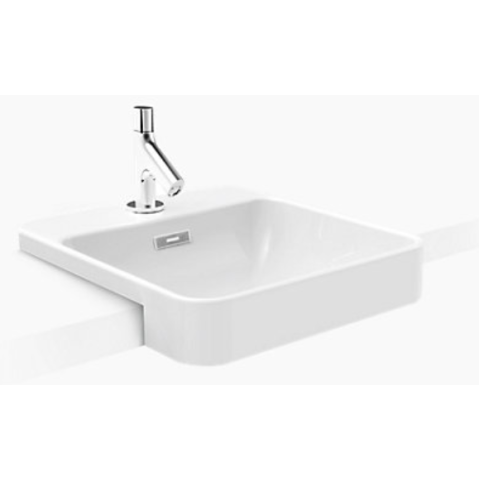 Kohler K-98930X-1-0 FOREFRONT 18" 半嵌式浴室面盆