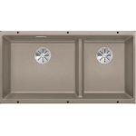 Blanco 523591 Subline 480/320-U 雙盆昇盤 (巧克力色 Tartufo)