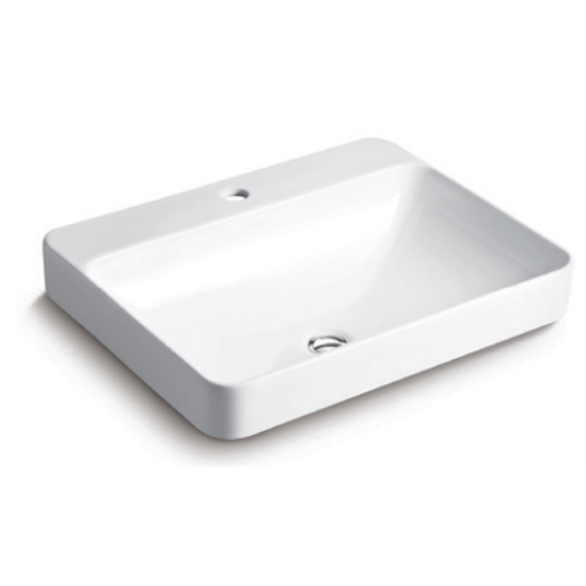 Kohler K-2660X-1-0 FOREFRONT 長方形檯上式面盆