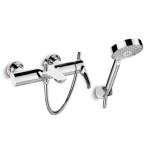 Kohler K-72282K-4-CP ALEO 掛牆式浴缸龍頭 (連多功能手持花灑及花灑托架)