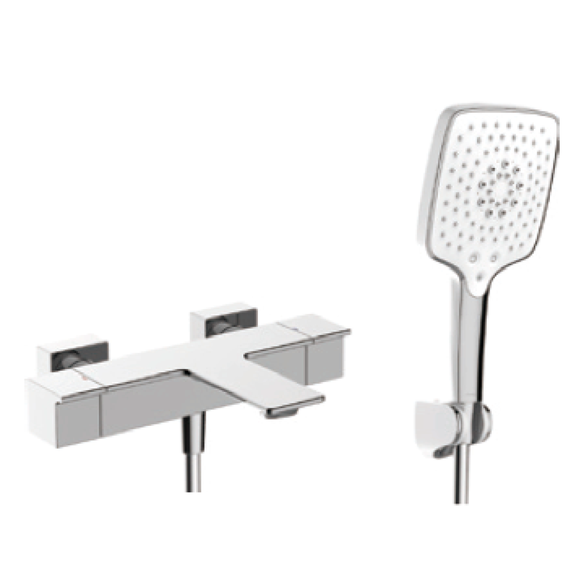 Kohler K-72844K-9-CP STANCE 掛牆式浴缸龍頭(連多功能手持花灑及花灑托架)