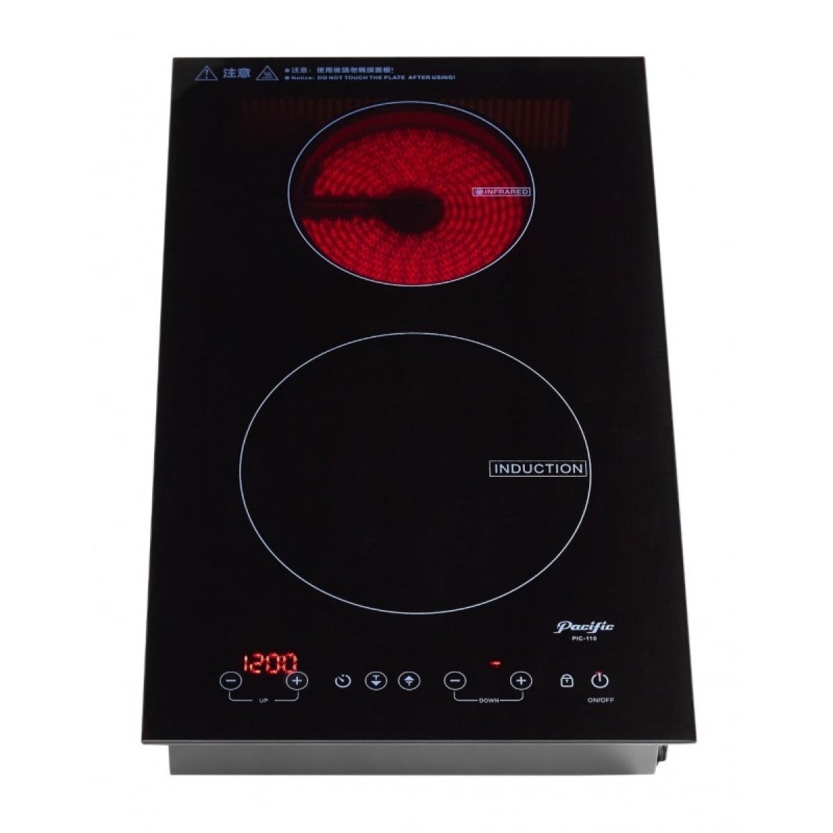 Pacific 太平洋 PIC-110 30厘米 雙頭電磁電陶爐