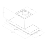Elica HIDDEN-IX/A/52 60厘米 800m³/h 嵌入式抽油煙機 (不鏽鋼)