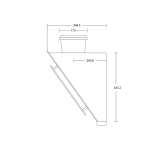 【展銷品】 Nutzen 樂斯 NRHO-3000 71厘米 1000m³/h 體感雙摩打加熱除油 傾斜抽油煙機 (智能手掃開關設計 + 電熱除油自動清洗)