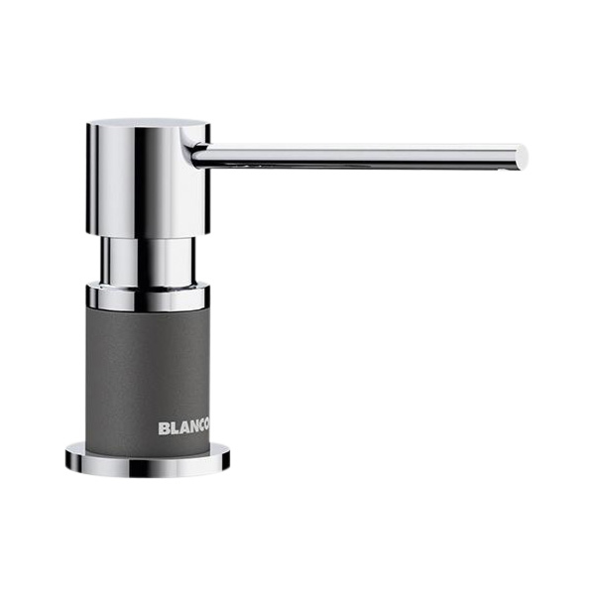 Blanco 525817 LATO 皂液器 (炭石灰/鍍鉻 Rock Grey/Chrome)
