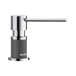 Blanco 525817 LATO 皂液器 (炭石灰/鍍鉻 Rock Grey/Chrome)