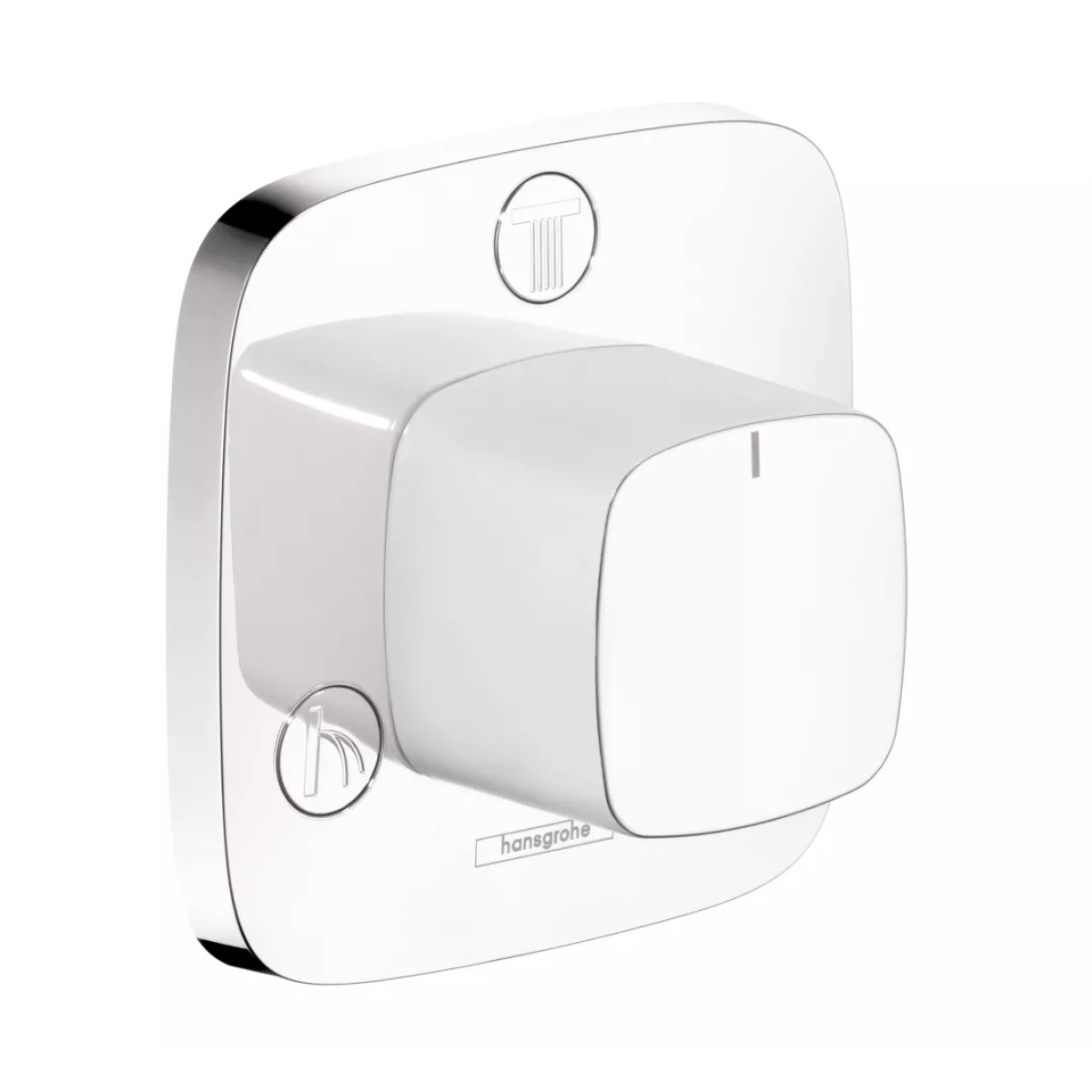 Hansgrohe 15937400 PuraVida 三路分水制 (白銀色) Hansgrohe 15937400 PuraVida 三路分水制 (白銀色)