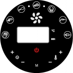 Origo AF-560 3.2公升 健康免油氣炸鍋 (粉紅色)