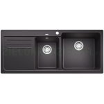 Blanco 525779 NAYA 8S 廚房右雙盆昇盤 (瀝青色 Anthracite)